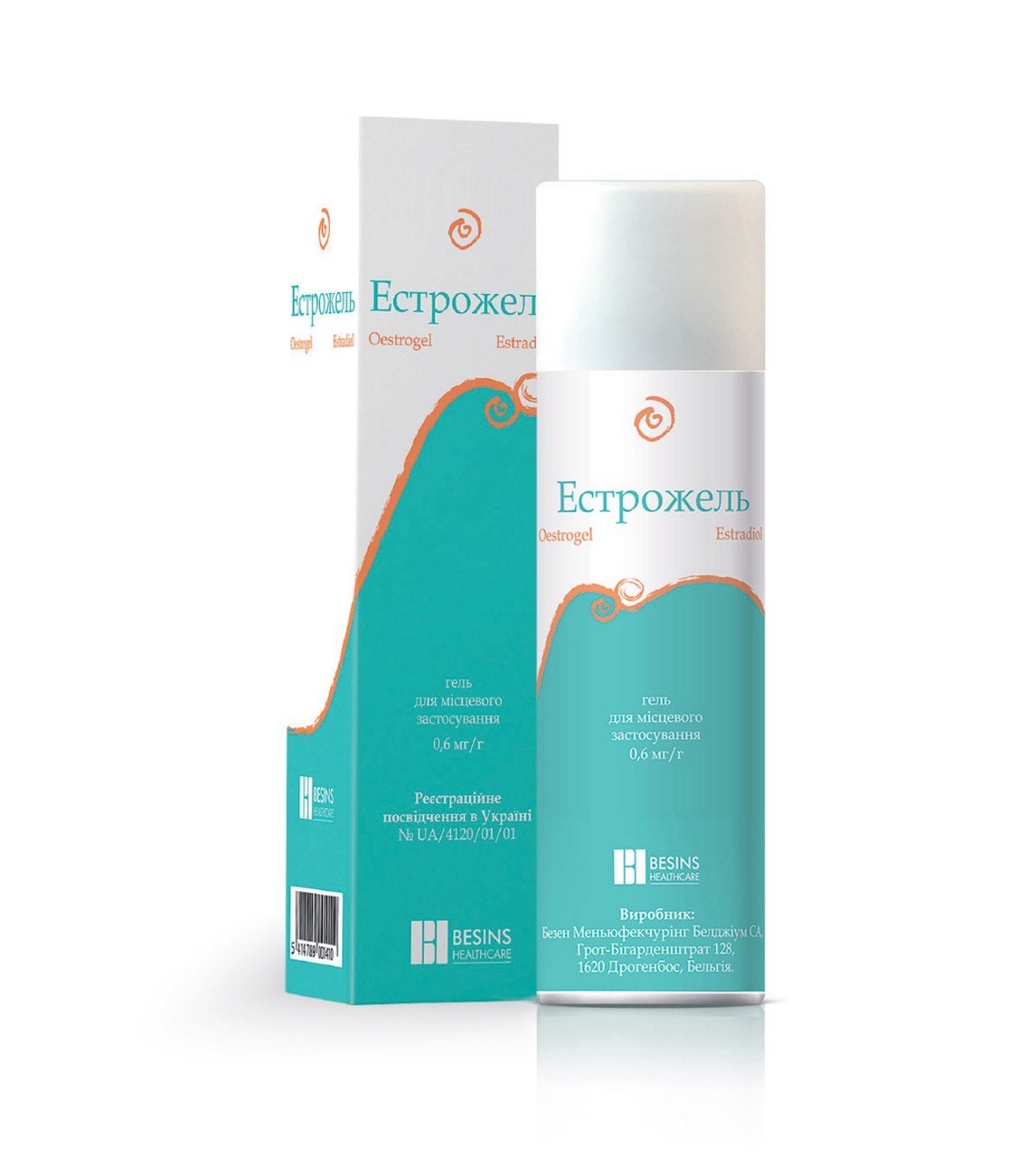 ЕСТРОЖЕЛЬ гель д/місц. застос. 0,6мг/г фл. 80г